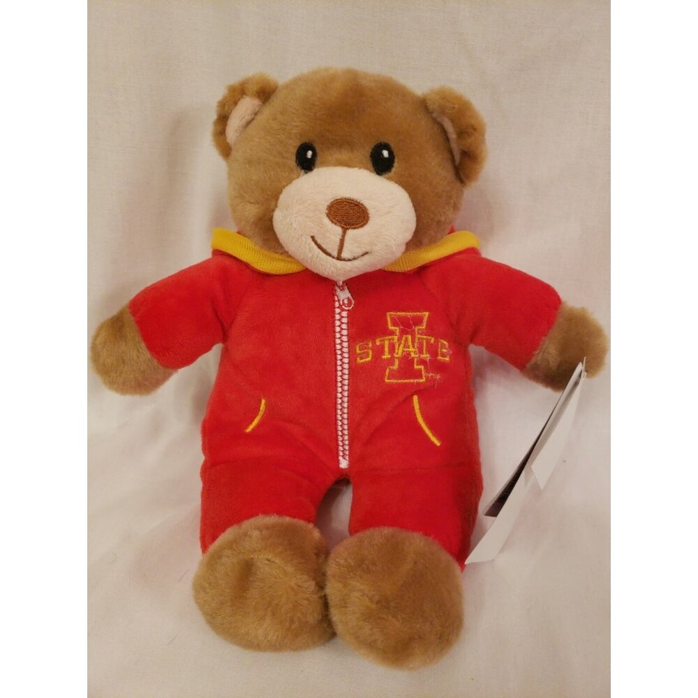 Iowa State Cyclones Plush Animal Bear College Collectibles Red NEW NIP Plushie